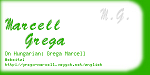 marcell grega business card